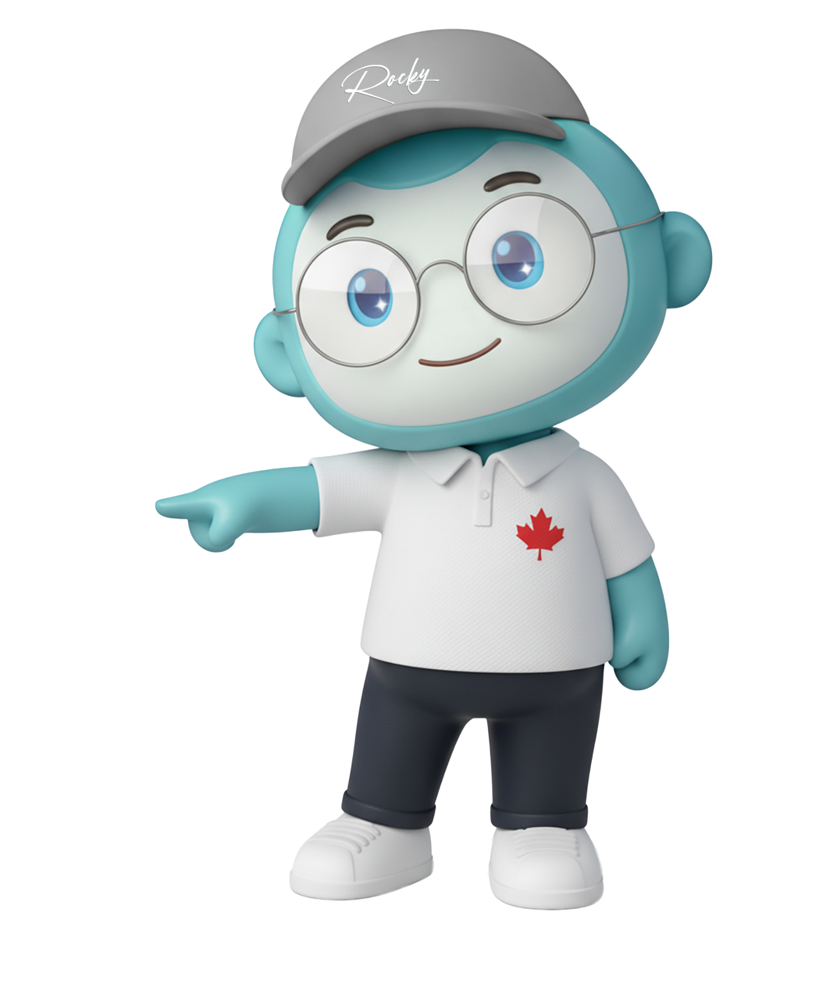 Mascot Rocky chỉ dẫn form tham gia